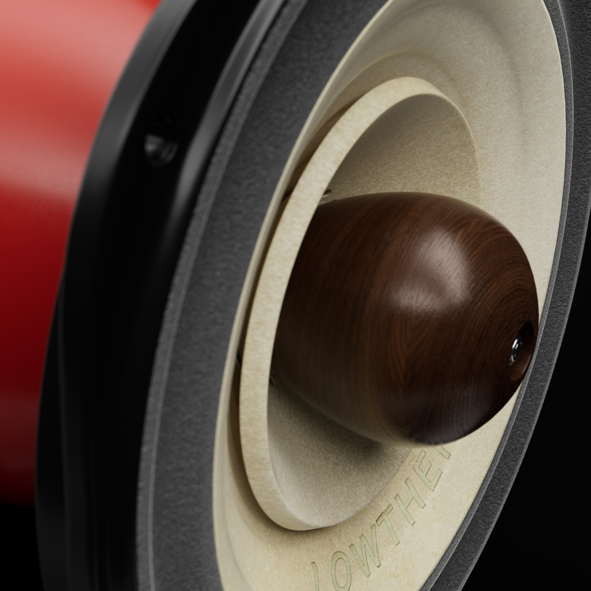 Close-up of Philharmonic drive unit cones